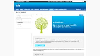 
                            3. E-Statement | E-Statement Service | Electronic Statement - Citibank ...