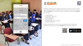 
                            2. E-Student | Login - LP3I