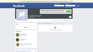 
                            3. e-sultada.com.ph - Dasmariñas, Cavite - Local Business | Facebook