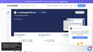 
                            12. E-syntagografisi.gr Analytics - Market Share Stats & Traffic Ranking