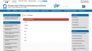 
                            8. e-Tendering | Official Website of Punjab Urban Planning ...