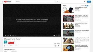 
                            7. E-Terminal Plus On The Go - YouTube