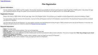 
                            5. e-TIDES Instructions - Filer Registration