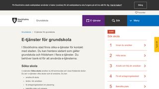 
                            3. E-tjänsten Skolplattformen - stockholm.se