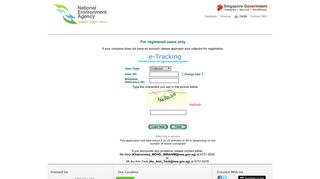 
                            1. e-Tracking - NEA