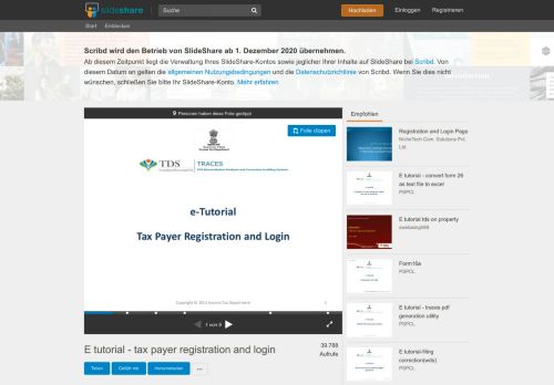 
                            12. E tutorial - tax payer registration and login - SlideShare