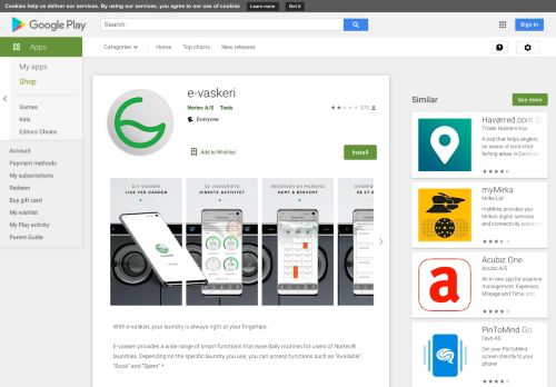 
                            9. e-vaskeri – Apps i Google Play