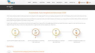 
                            2. e-VGM Services | Online Document eXchange - ODeX