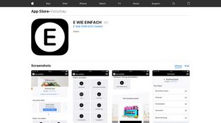 
                            8. E: WIE EINFACH im App Store - iTunes - Apple