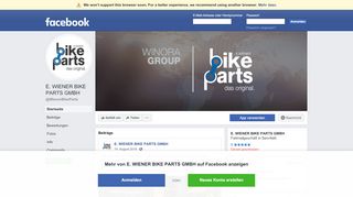 
                            9. E. WIENER BIKE PARTS GMBH - Startseite | Facebook