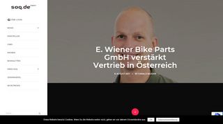 
                            6. E. Wiener Bike Parts GmbH verstärkt Vertrieb in Österreich - Soq.de