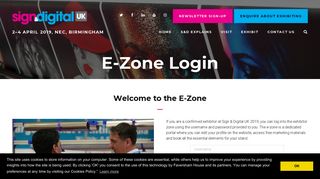 
                            6. E-Zone Login - Sign & Digital 2019 - signage, print, display, decor ...