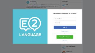 
                            2. E2Language - Sign up to www.e2language.com FREE! We have ...