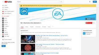 
                            13. EA - Electronic Arts (deutsch) - YouTube