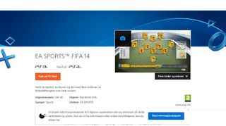 
                            8. EA SPORTS™ FIFA 14 | PS3-spill | PlayStation