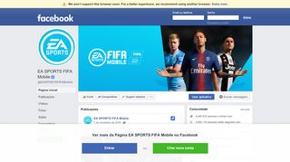 
                            1. EA SPORTS FIFA Mobile - Página inicial | Facebook