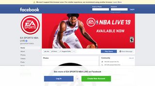 
                            1. EA SPORTS NBA LIVE - Home | Facebook