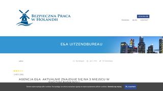 
                            7. E&A Uitzendbureau - Bezpieczna Praca w Holandii