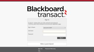 
                            12. eAccounts Home - Blackboard