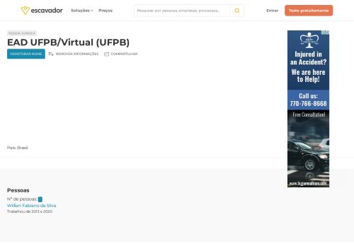
                            12. EAD UFPB/Virtual | Escavador