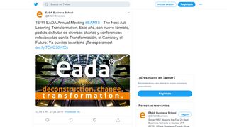 
                            7. EADA Business School on Twitter: 
