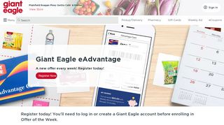 
                            10. eAdvantage - A New Offer Each Week | Giant Eagle