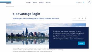 
                            1. eAdvantage login - DNV GL