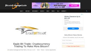 
                            12. Eagle Bit Trade Review: Cryptocurrency Trading To Make More ...