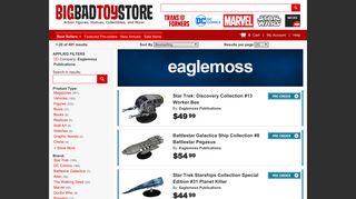 
                            11. Eaglemoss Publications Action Figures, Statues, Collectibles, and More!