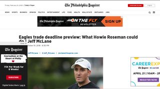 
                            9. Eagles trade deadline preview: What Howie Roseman ...