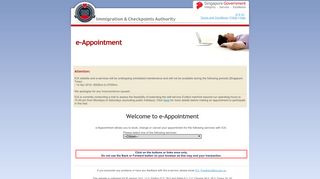 
                            1. eAppointment