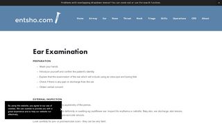 
                            13. Ear examination — entsho.com