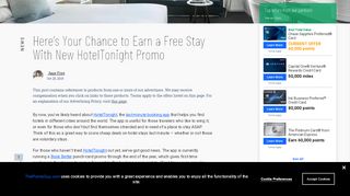 
                            11. Earn a Free Stay With New HotelTonight Promo - The Points Guy