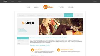 
                            7. Earn and spend eBucks online at Zando