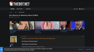 
                            4. Earn Bitcoins for Watching Videos COINHD | Make Money Online Forum ...