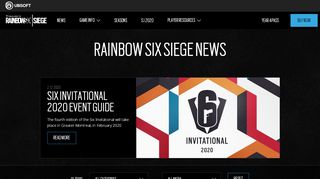 
                            8. EARN IN-GAME CHARMS BY WATCHING THE SIX ... - Rainbow Six