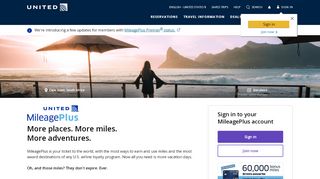 
                            9. Earn MileagePlus Frequent Flyer Miles | United Airlines