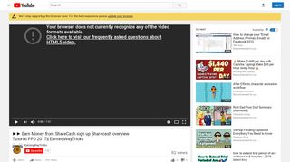 
                            4. Earn Money from ShareCash sign up Sharecash overview Tutorial ...
