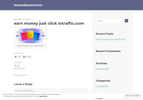 
                            3. earn money just click lotraffic.com – bestadsearncom