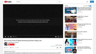 
                            5. Earn money Online $ Digital Advertising Solution Adsplz.com - YouTube