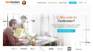 
                            9. Earn Money Working from Home | Textbroker