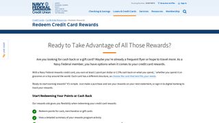 
                            9. Earn & Redeem Credit Card Rewards | Navy Federal Credit Union