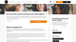 
                            11. Earn up to £300 a month answering surveys with Swagbucks