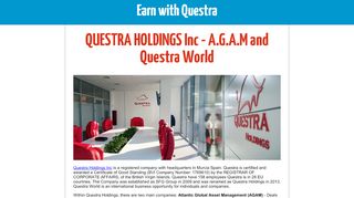 
                            13. Earn with Questra