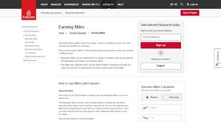
                            12. Earning Miles | Emirates Skywards | Emirates New Zealand