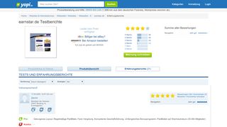 
                            10. earnstar.de Meinungen - weitere Erfahrungen auf yopi.de - Seite 2