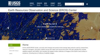 
                            6. Earth Resources Observation and Science (EROS) Center - USGS