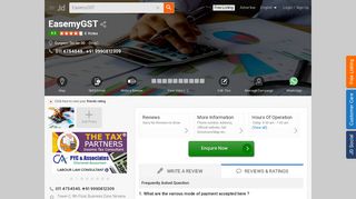 
                            13. EasemyGST - Write a Review or Rate EasemyGST on Justdial