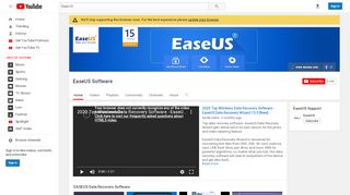 
                            9. EaseUS Software - YouTube