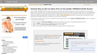 
                            7. Easiest Way to Get an Open Port on the ZyXEL VMG8924 B10A ...